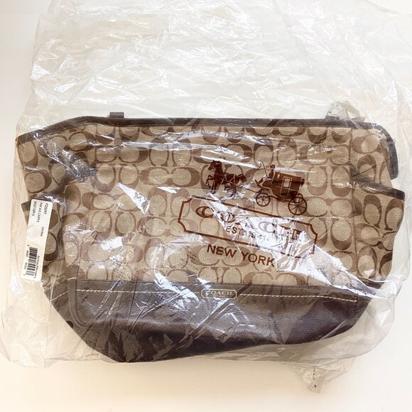 NWT Coach F23297 Park Signature Carrie Tote Bag - Picture 7 of 12